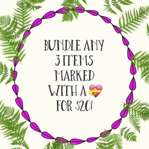 💝3/$20 EVERY DAY SALE